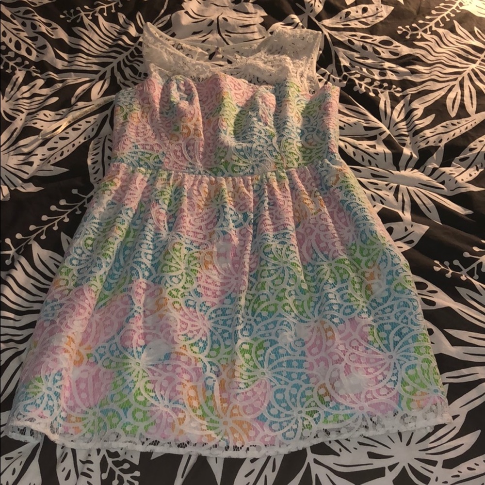Brightly colored floral Lily Pulitzer Dress